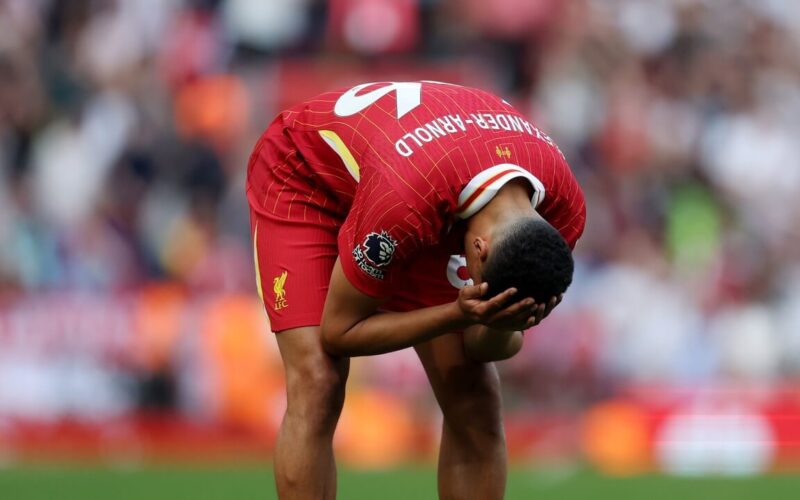 Liverpool fans booed Trent-Alexander Arnold