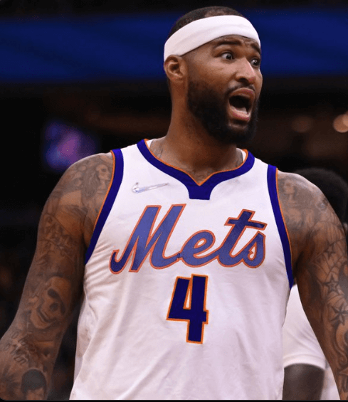 Guaynabo Mets center DeMarcus Cousins reacts to a call in a recent game in file photo. Ex-NBA star Cousins goes viral, loses temper in Puerto Rico game