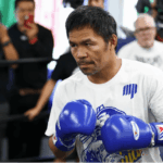 Eight-division boxing world champion Manny Pacquiao is all focused at an open workout for the public in Las Vegas on Wednesday. Pacquiao-Barrios bout 'very important to me,' says Pac-Man