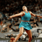 Belarus' Aryna Sabalenka smashes a shot against Poland's Iga Swiatek in their French Open 2025 semifinal on Thursday. Sabalenka dethrones Swiatek to reach French Open final vs Gauff