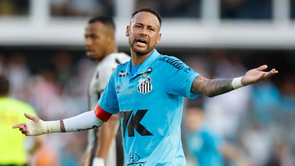 hand-of-god-earns-neymar-red-card-on-could-be-his-last-santos-game